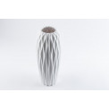 Vase  Filgita, white/matt,14x35.5cm