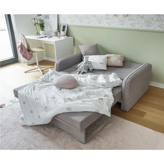 Sofa bed Elaine, Poco 22, brown, H75x155x105cm