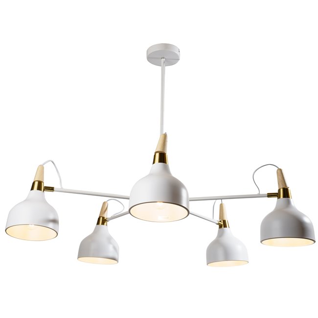 Pendant lamp Mondovi 5, D85xH60cm, E27x5 40W(MAX)