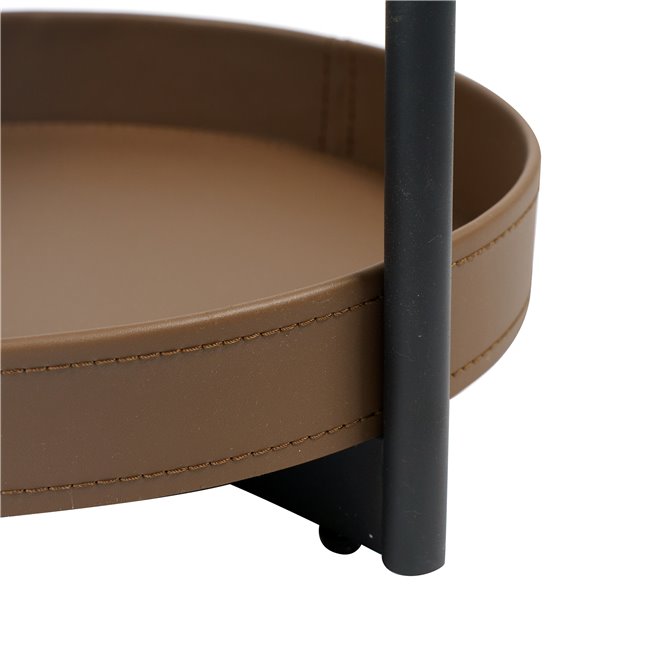 Side table Jarso, ceramic/metal, D43xH63cm