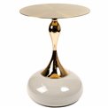 Side table Jarvso 1, metal, D40xH55cm