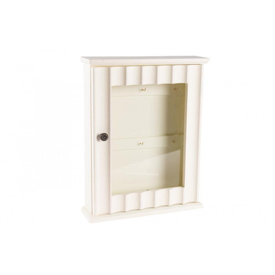 Шкаф для ключей  Madeira, off white, 25x7.5x35.5см