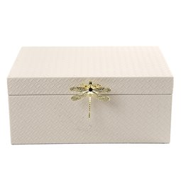 Декоративная шкатулка Callao с замком-стрекозой, 32x21x14cm