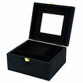 Jewelry box Calvello, black, 23.5x21x12cm