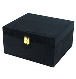 Шкатулка для украшений Calvello, черный, 23.5x21x12cm