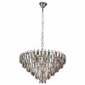 Pendant lamp Seaton 10, H46-100cm D60cm, E14x8 40W(MAX)