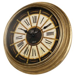 Wall clock Zadary, D30.5x4.5cm