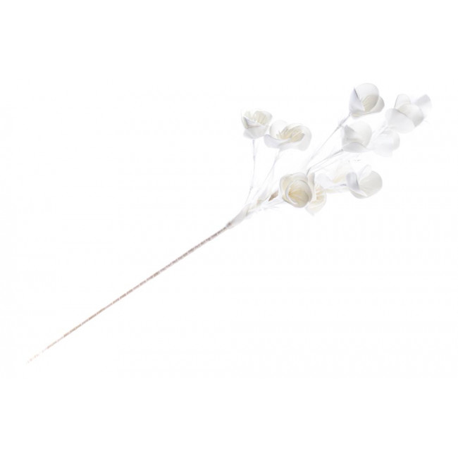 Branch with white flowers, H105cm