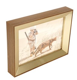 Photo frame Marko, gold color, 18x13cm
