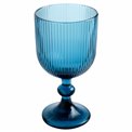 Wine glass Rigano, blue, 350ml, H16cm, D9cm