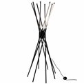 Floor lamp Modling 1A, black, H140x45x45cm, LED 48W, 3000K