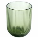 Drinking glass Rigano, green, 250ml, H9.5cm, D7.3cm