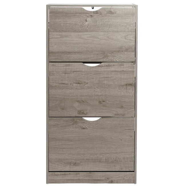 Shoe rack Chaus, grey, H119.5x60x23cm