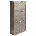 Shoe rack Chaus, grey, H119.5x60x23cm