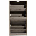 Shoe rack Chaus, grey, H119.5x60x23cm