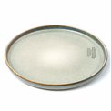 Dessert plate TERRE, green, D21cm
