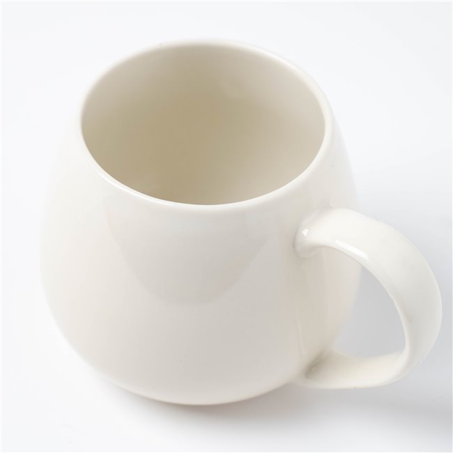 Mug NORA, 300ml, white, H9x11.5x8cm