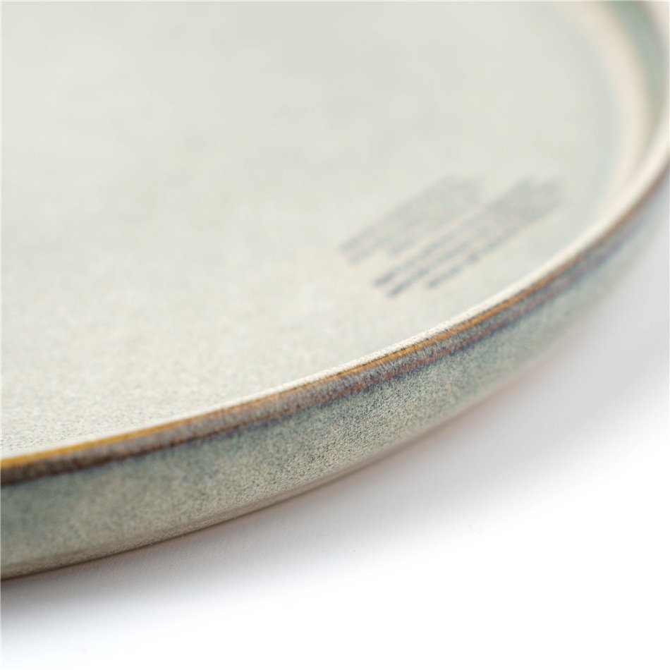 Diner plate TERRE, green, D27cm