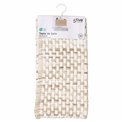 Bathmat Tresse, taupe, 50x75cm