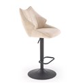 Bar stool Hoker, beige, H96-118x54x50cm, seat height 62-84cm