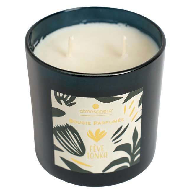 PFM candle Plum tonka, 400g., H10cm, D10.3cm