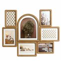 Wall photo frame Felisa for 7 photos, wood/MDF H46.6x57.2x1.8cm