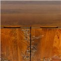 Cabinet Wakefield Tall, mango wood/MDF, brown, H140x70x38cm