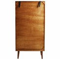 Cabinet Wakefield Tall, mango wood/MDF, brown, H140x70x38cm