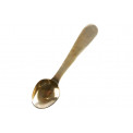 Decorative aluminium spoon, golden, 60x15x5cm