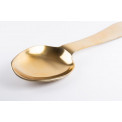Decorative aluminium spoon, golden, 60x15x5cm
