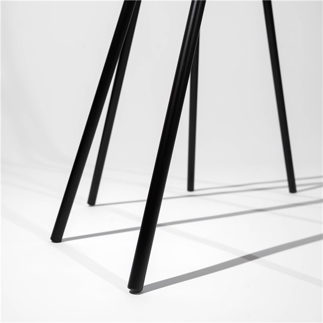 Floor lamp Modling 1A, black, H140x45x45cm, LED 48W, 3000K, 2640lm