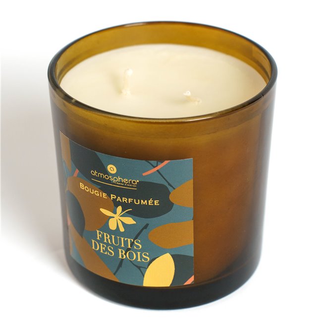 PFM candle Plum wood berry, 400g., H10cm, D10.3cm