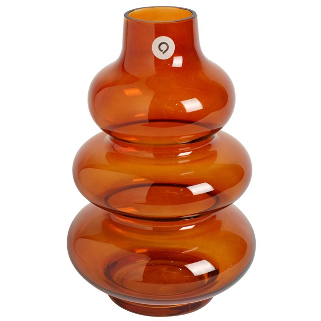 Ваза Chlohilde, оранжевая, H22 см, D14,5 см