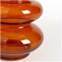 Ваза Chlohilde, оранжевая, H22 см, D14,5 см