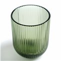 Drinking glass Rigano, green, 250ml, H9.5cm, D7.3cm