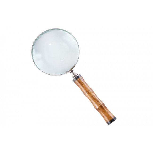 Magnifier with bone handle, 23.5x10x2.5cm 4x magnification