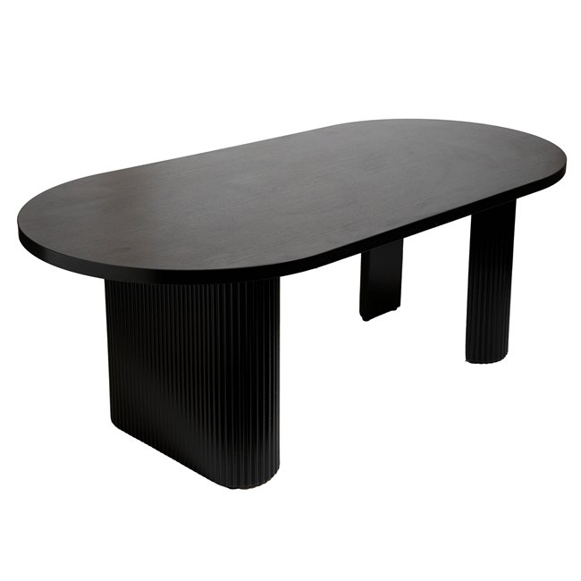 Журнальный столик Olova, черный, 120x60см H45см