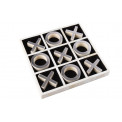 Game X and O, white, 24,5x24,5x3,5cm