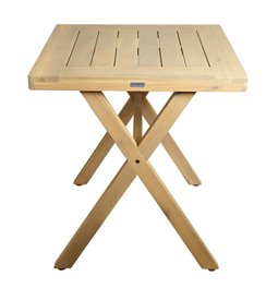 Table XENIA, acacia, 76x70cm H70cm