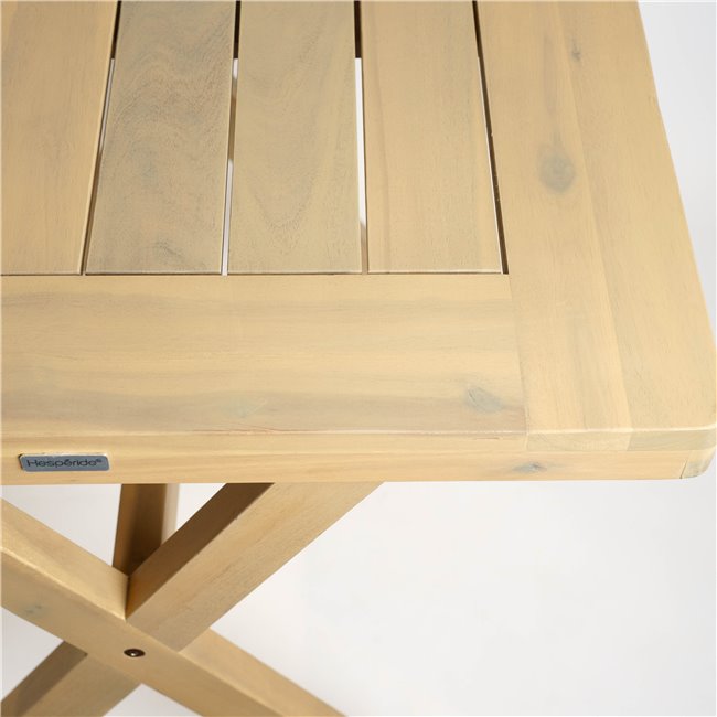 Table XENIA, acacia, 76x70cm H70cm