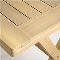Table XENIA, acacia, 76x70cm H70cm
