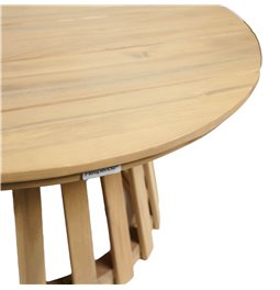 Side table OSUNA, acacia, D80cm H40cm