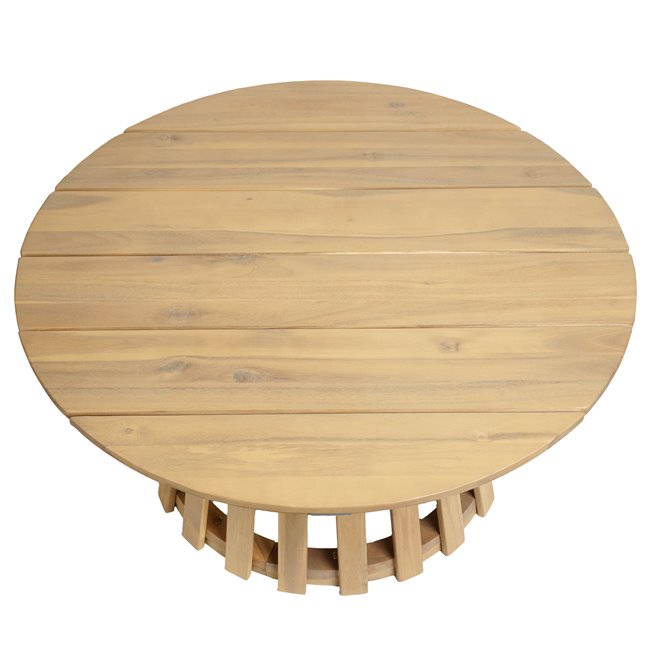 Side table OSUNA, acacia, D80cm H40cm