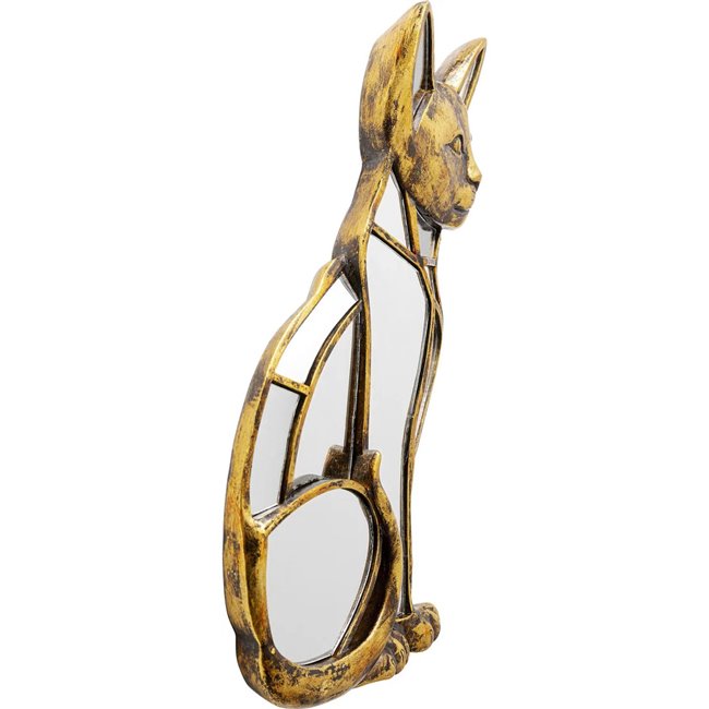 Wall object Cat Mirror, H38x24x3.5cm