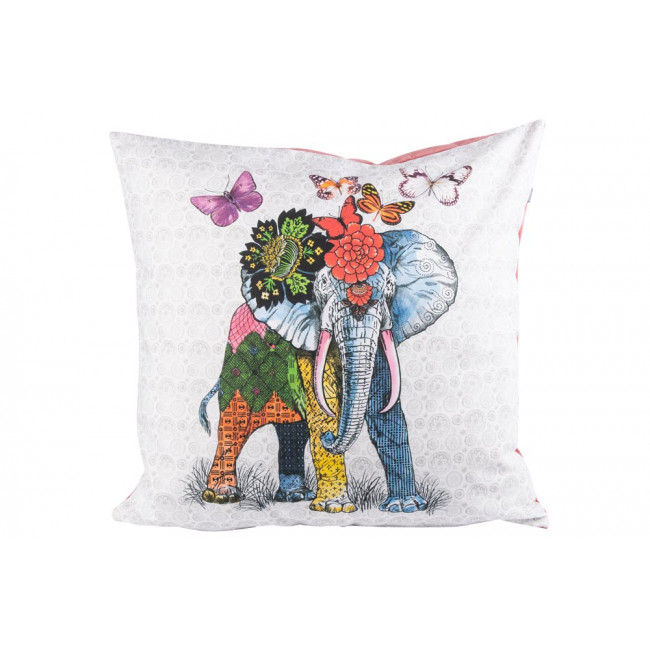 Decorative pillowcase Elephant/Fuego, 60x60cm