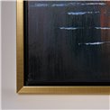 Canva New York abstract, 100x100cm
