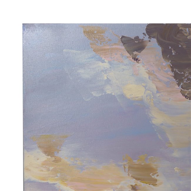 Canva Reflecting horizon, 100x100cm