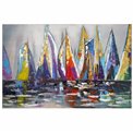 Canva Sailing turn, 115x75cm