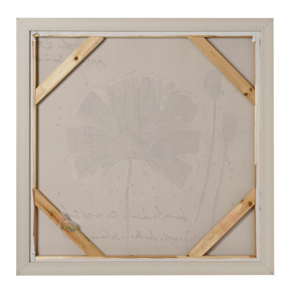 Canva Vintage flowers, 80x80cm