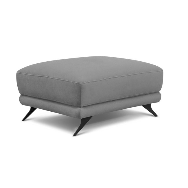 Pouf Elmego Sola 4, grey, H42x68x82cm